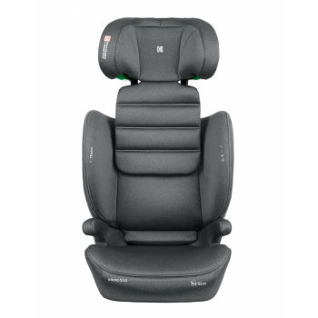 Scaun auto cu isofix KikkaBoo 100-150 cm i-Track i-SIZE Dark Grey