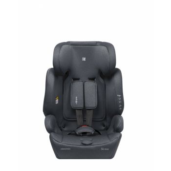 Scaun auto cu isofix KikkaBoo 76-150 cm i-Bronn i-SIZE Gri