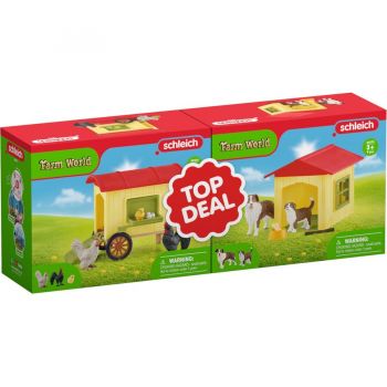 Jucarie 2-in-1 Farm World Set, toy figure