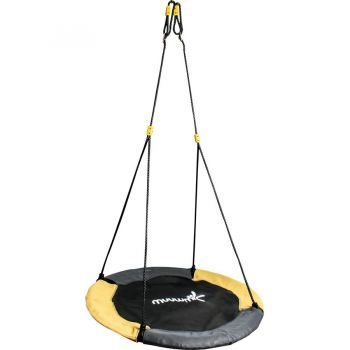 Jucarie nest swing 90 cm (yellow/grey)