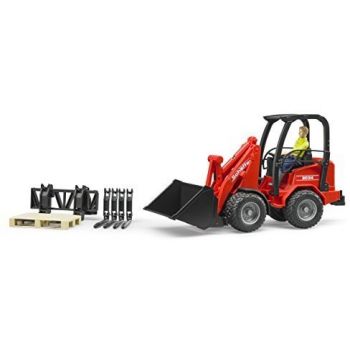 Jucarie Professional Series Schäffer Compact loader 2034 with figure and acces - 02191