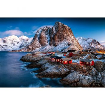 Jucarie Puzzle Hamnoy, Lofoten