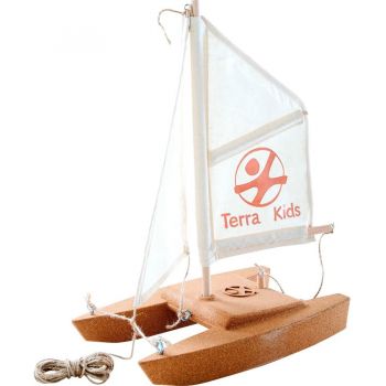 Jucarie Terra Kids catamaran kit, experiment kit