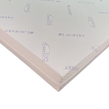 Saltea de pat Ortopedica latex gel 120x190 reversibila 7 zone cu husa lavanda Rebel Teenage