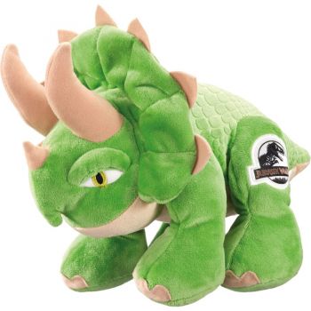 Schmidt Spiele Jurassic World, Triceratops, cuddly toy (green/beige, 25 cm)