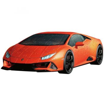 Jucarie 3D Puzzle Lamborghini Huracán EVO - Arancio (156 pieces)