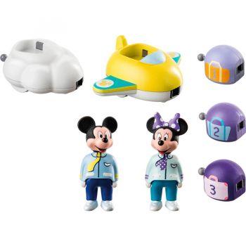 Jucarie 71320 1.2.3 & Disney: Mickey & Minnie's Cloud Train, construction toy