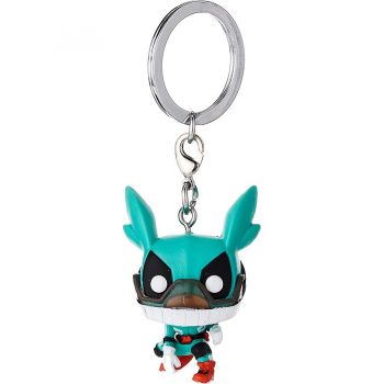 Jucarie POP! Keychain My Hero Academia - Izuku Midoriya in Helmet, toy figure (7.6 cm)