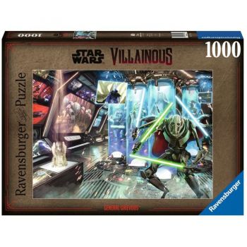 Jucarie Puzzle Star Wars Villainous: General Grievous (1000 pieces)