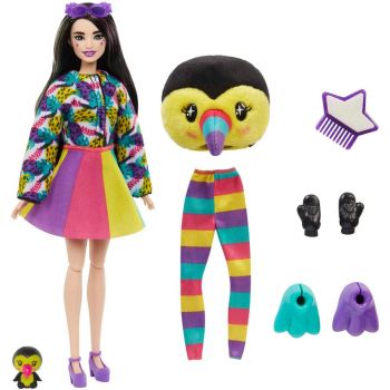 Mattel Cutie Reveal Jungle Series - Toucan, toy figure