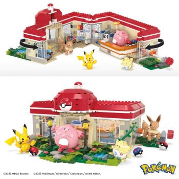 Mattel MEGA Pokémon Forest Fun Poké Center Construction Toy