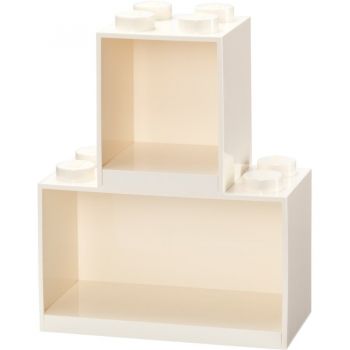 Room Copenhagen LEGO Brick Shelf 8+4, Set 41171735 (white, 2 shelves) ieftina