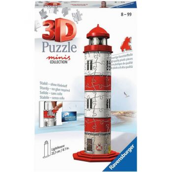 Jucarie 3D Puzzle Mini Lighthouse (54 pieces)