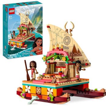 Jucarie 43210 Disney Princess Vaianas Catamaran Construction Toy