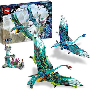 Jucarie 75572 Avatar Jake and Neytiris First Flight on a Banshee Construction Toy