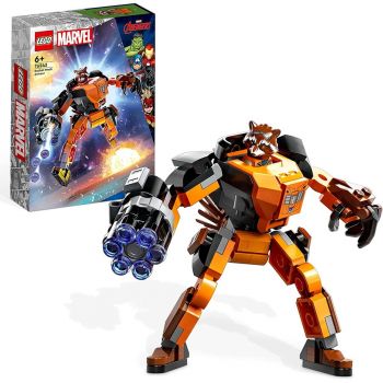 Jucarie 76243 Marvel Rocket Mech Construction Toy