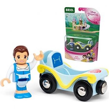 Jucarie Disney Princess Belle with wagon, toy vehicle