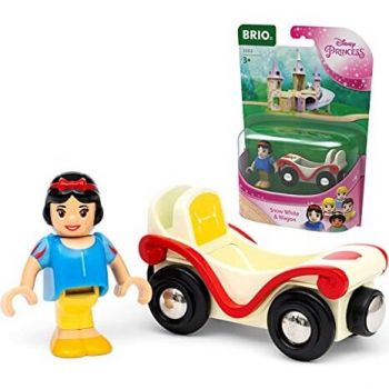 Jucarie Disney Princess Snow White with wagon, toy vehicle ieftina