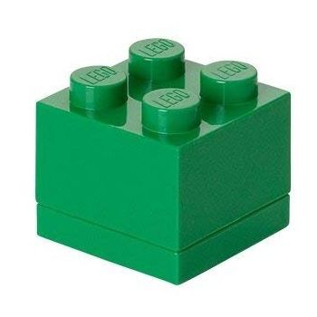Room Copenhagen LEGO Mini Box 4 green - RC40111734