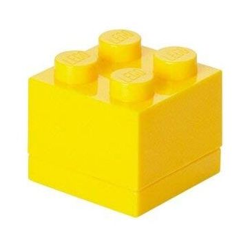 Room Copenhagen LEGO Mini Box 4 yellow - RC40111732