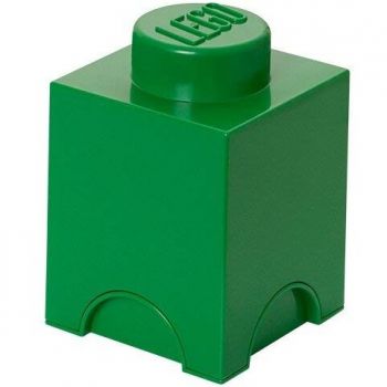 Room Copenhagen LEGO Storage Brick 1 green - RC40011734