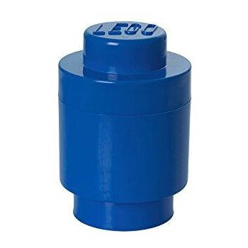 Room Copenhagen LEGO Storage Brick 1 round blue - RC40301731