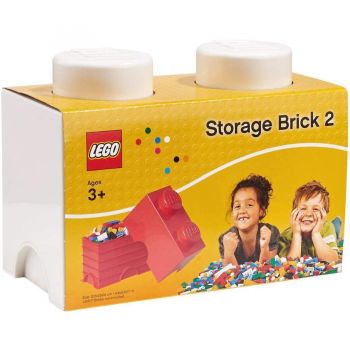 Room Copenhagen LEGO Storage Brick 2 white - RC40021735