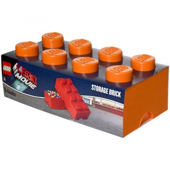 Room Copenhagen LEGO Storage Brick 8 orange - RC40041760