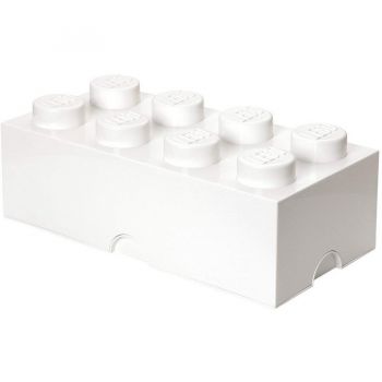Room Copenhagen LEGO Storage Brick 8 white - RC40041735 ieftina