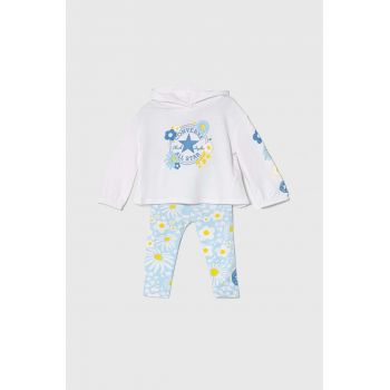 Converse compleu bebe culoarea alb