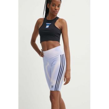 adidas Originals pantaloni scurti femei, modelator, high waist, IU2494