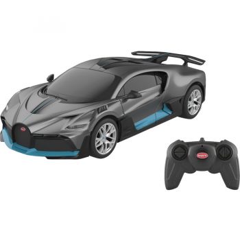 Jucarie Bugatti Divo, RC (dark grey/light blue, 1:24)