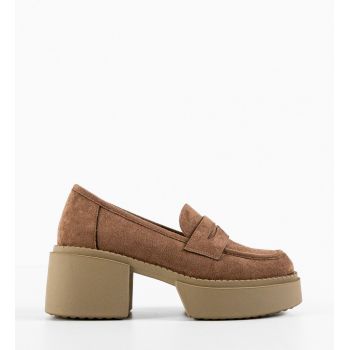 Pantofi Casual dama Atein Khaki