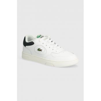 Lacoste sneakers din piele Lineset Leather culoarea alb, 46SMA0045