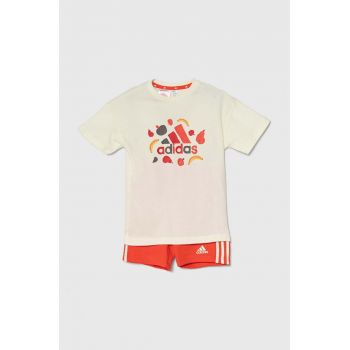 adidas compleu bebe culoarea rosu