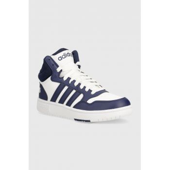 adidas Originals sneakers pentru copii HOOPS 3.0 MID K culoarea albastru marin ieftini