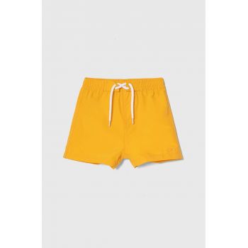 zippy pantaloni scurți de baie pentru bebeluși culoarea galben