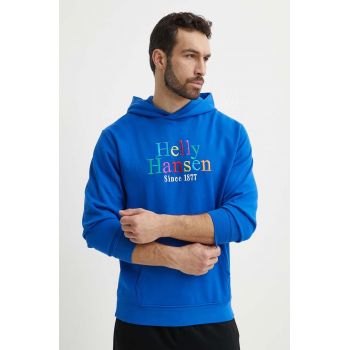 Helly Hansen bluză bărbați, cu glugă, cu imprimeu 53924