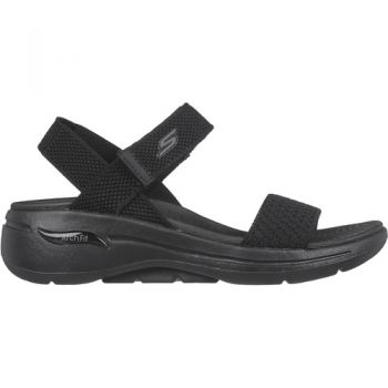 Sandale femei Skechers Go Walk Arch Fit San 140264-BBK