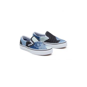 Vans tenisi copii UY Classic Slip-On Patchwork