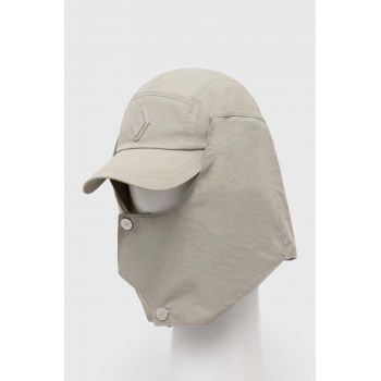 A-COLD-WALL* șapcă Diamond Hooded Cap culoarea bej, cu imprimeu, ACWUA199