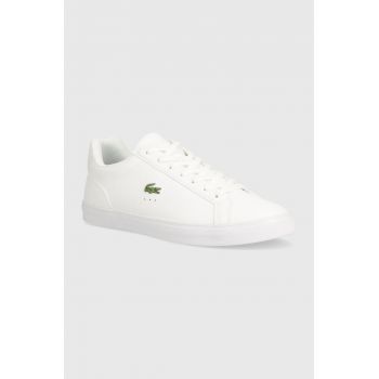 Lacoste sneakers din piele Lerond Pro Leather Tonal culoarea alb, 45CMA0100