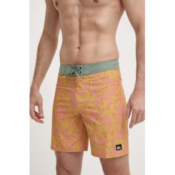 Quiksilver pantaloni scurti de baie culoarea portocaliu ieftin