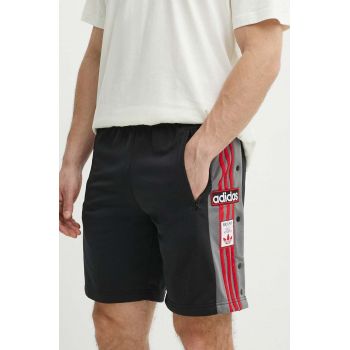 adidas Originals pantaloni scurti barbati, culoarea negru, IM9446