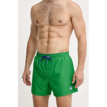 North Sails pantaloni scurti de baie culoarea verde, 673711