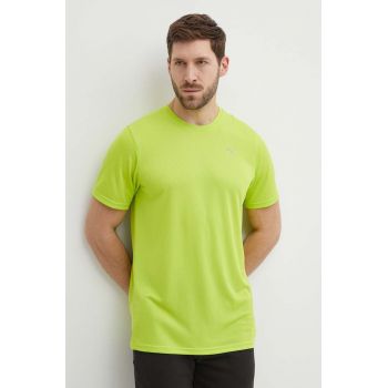 Puma tricou de antrenament Performance culoarea verde, neted, 520314