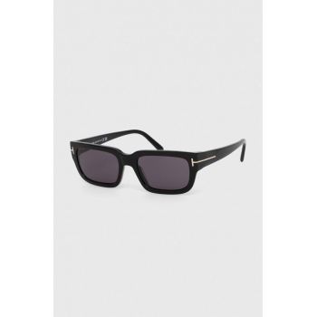 Tom Ford ochelari de soare culoarea negru, FT1075_5401A