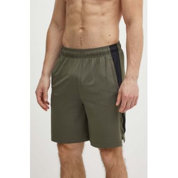 Under Armour pantaloni scurți de antrenament Tech Vent culoarea verde