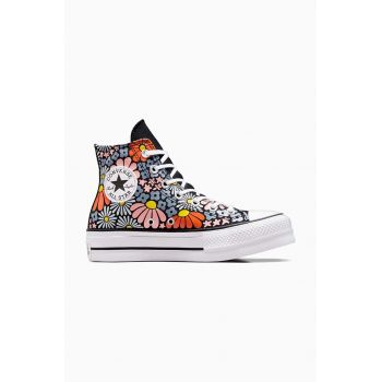 Converse tenisi Chuck Taylor All Star Lift culoarea negru, A08112C