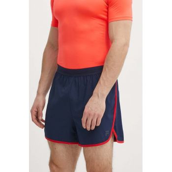 Fila pantaloni scurți de alergare Roverto culoarea albastru marin, FAM0628 ieftini